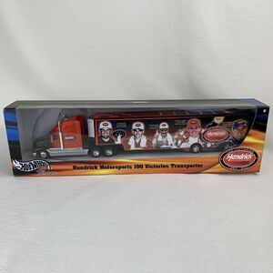Hot Wheels Hendrick Motorsports 100 Victories Transporter NASCAR Diecast
